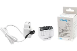 Shelly EM Gen3, 50A CT - WiFi 1-faset energimåler