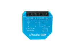 Shelly 2L Gen3, 2-kanals relæ til installation uden nul, WiFi, Matter