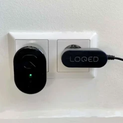Shelly LOQED Power Kit, 8 x AA batterier inkl. oplader