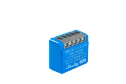 Shelly 1 Mini Gen4, WiFi + Zigbee relæ, potentialfrit kontaktsæt (230 VAC), 2 pak