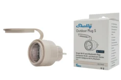Shelly Outdoor Plug S Gen3, WiFi smartplug, 12A, Matter