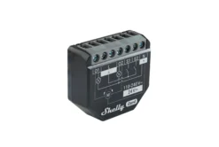 Shelly 2PM Gen4 - WiFi + Zigbee relæ/jalousi, 2 kanaler, effektmåling (24VDC/230VAC), 2 pak