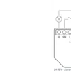 Shelly 1PM Gen4 - WiFi + Zigbee relæ med effektmåling (24VDC/230VAC)