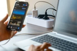 Shelly Power Strip Gen4, stikdåse, Zigbee, WiFi, Matter