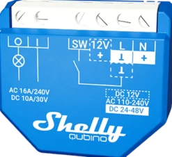 Shelly Qubino Wave 1, Z-Wave 16A relæ