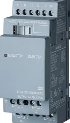 Siemens LOGO! DM8 230R, UDVIDELSESMODUL, 6ED1055-1FB00-0BA2