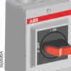 Sikkerhedsafbryder, 3 polet, 16A, M25, sort greb - ABB OTP16K3M25