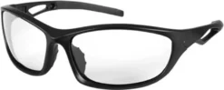 Sikkerhedsbrille Sport Anti-fog Comfort Clear, EN166:2002, klar linse, sort - OX-ON