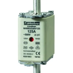 Sikring NH00 125A GL/GG 500V