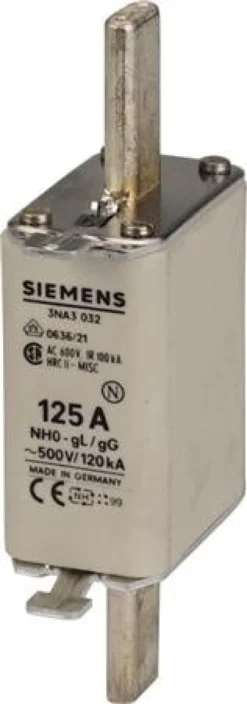 Sikring NH000 GG 80A 500V