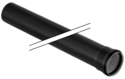Silent rør PP, 250 mm, 1 muffe - Geberit