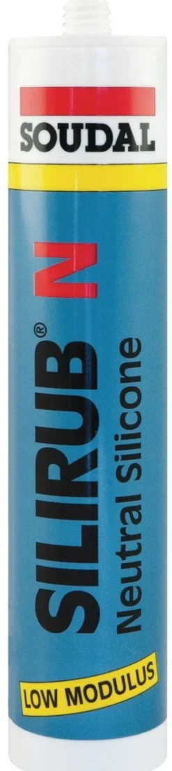 Silirub N byggesilicone, grå, 310 ml