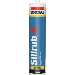Silirub N byggesilicone, transparent, 310 ml