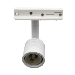 Skinnespot, GU10, 230V, 1-faset skinne, hvid (uden lyskilde)