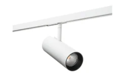 Skinnespot Zip Tube Mini, LED 17W, 1-faset, hvid/sort - SG Armaturen