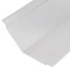 Skotrende dobbel, 6'', 1 meter, blank aluminium