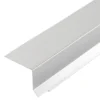 Skotrendefod 1 meter, blank aluminium