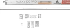 Skydedørsskinnesæt, skydedøre <120 kg - Husky 120 PRO