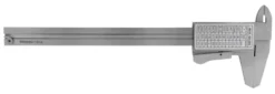 Skydelære med klemlås, 0-150 x 0,05 mm, 40 mm kæber - Diesella