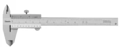 Skydelære med skruelås, 0-100 x 0,05 mm, 30 mm kæber - Diesella