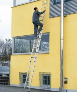 Skydestige 40247 pro, 5m, 2x10 trin, 2-delt - Zarges