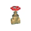 2" Skydeventil, muffe/muffe, messing, 16 bar