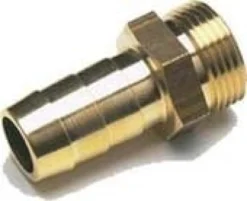 Slangeforskruning med 3/4" gevind og 3/4" slangenippel