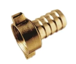 1/2" slangeforskruning, messing