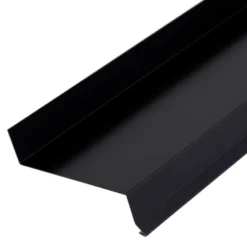 Sålbænk alu sort, 90 mm, 1 meter