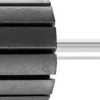 Slibebåndshoved, 60x30mm, 6mm skaft, sort