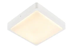 SLV Ainos Square udendørs væg og loftlampe, CCT 3000/4000K, 1300lm
