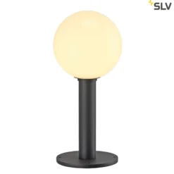 SLV Gloo Pure bedlampe, E27, antracit