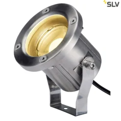 SLV Nautilus Spike havespot, 520 lm, 3000K, rustfri stål