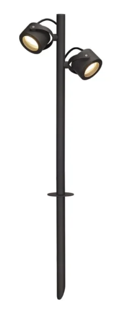 SLV Sitra 360 SL jordspydslampe, GX53, IP44, antracit