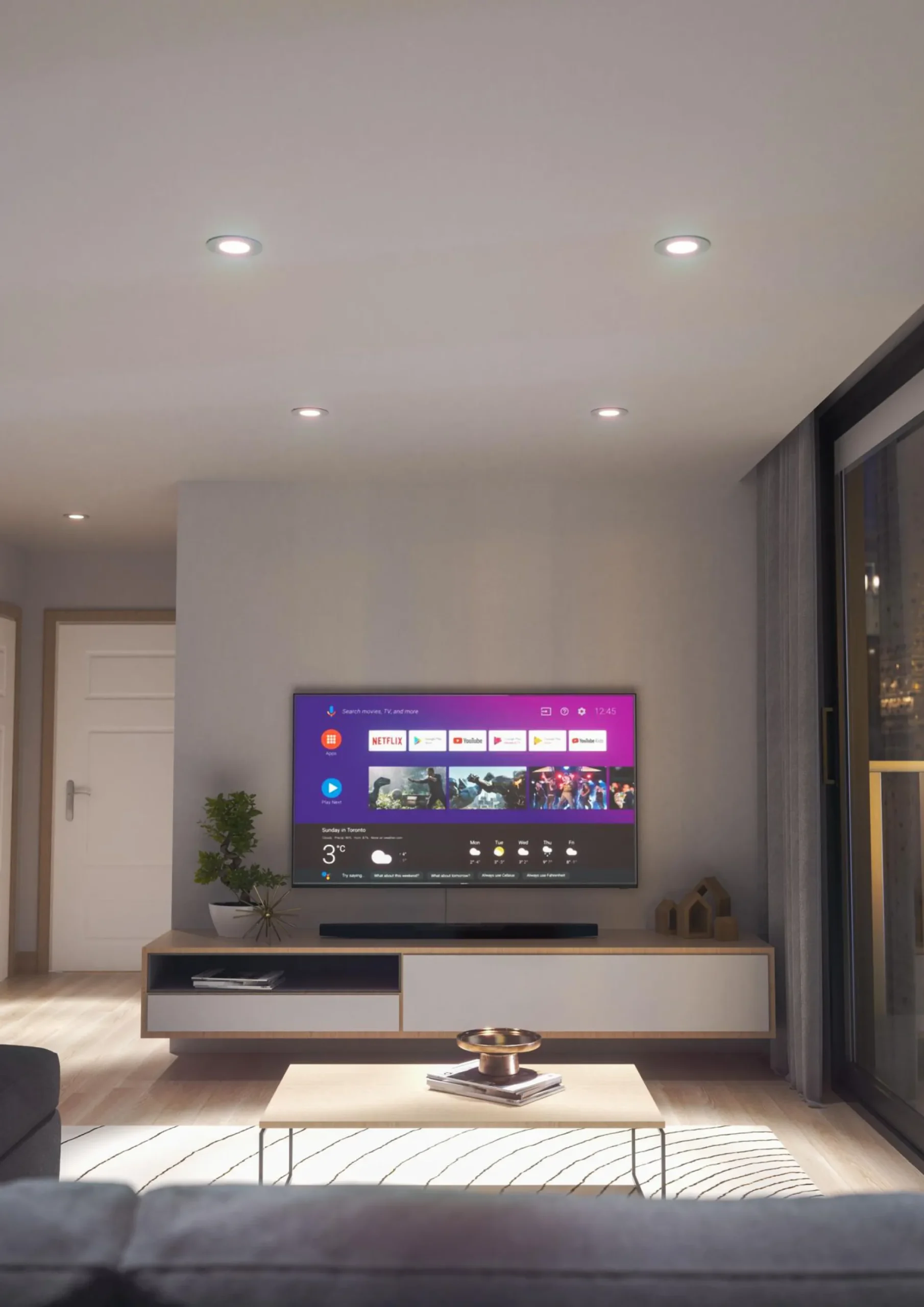 Smart Downlight LED indbygningsspot WiFi, 4-pak - Nanoleaf