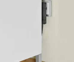 SMART PLUG: Ekstra flad vinklet Schuko/pindjord stikprop, 16A – Bachmann