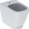 Smyle Square gulvstående bidet, hvid