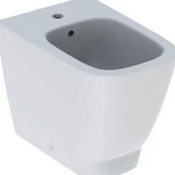 Smyle Square gulvstående bidet, hvid KeraTect