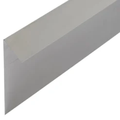 Sneglhegn, 1 meter, 200 mm, blank aluminium
