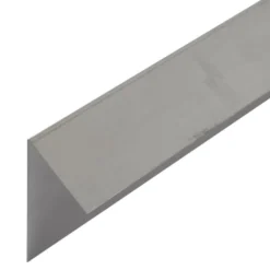 Sneglhegn, 100 mm, 1 meter, blank aluminium