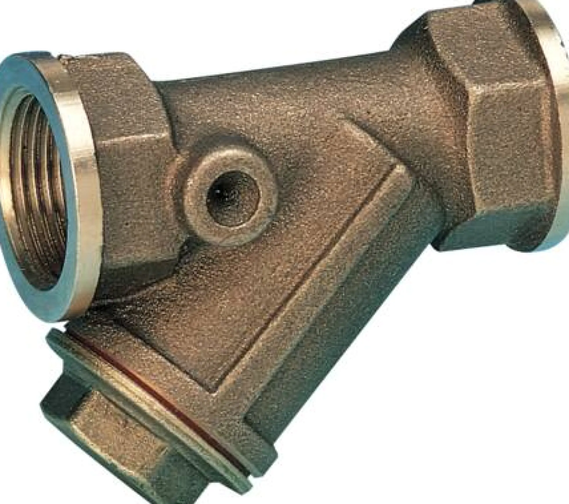 Solar Plus snavssamler, 1 1/4", rødgods