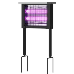 Solcelle insektlampe, sort, IP24, 1,3W, 10W