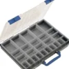Sortimentskasse CarryLite 55 5x10-25/2, inkl. 25 indsatse, blå - Raaco