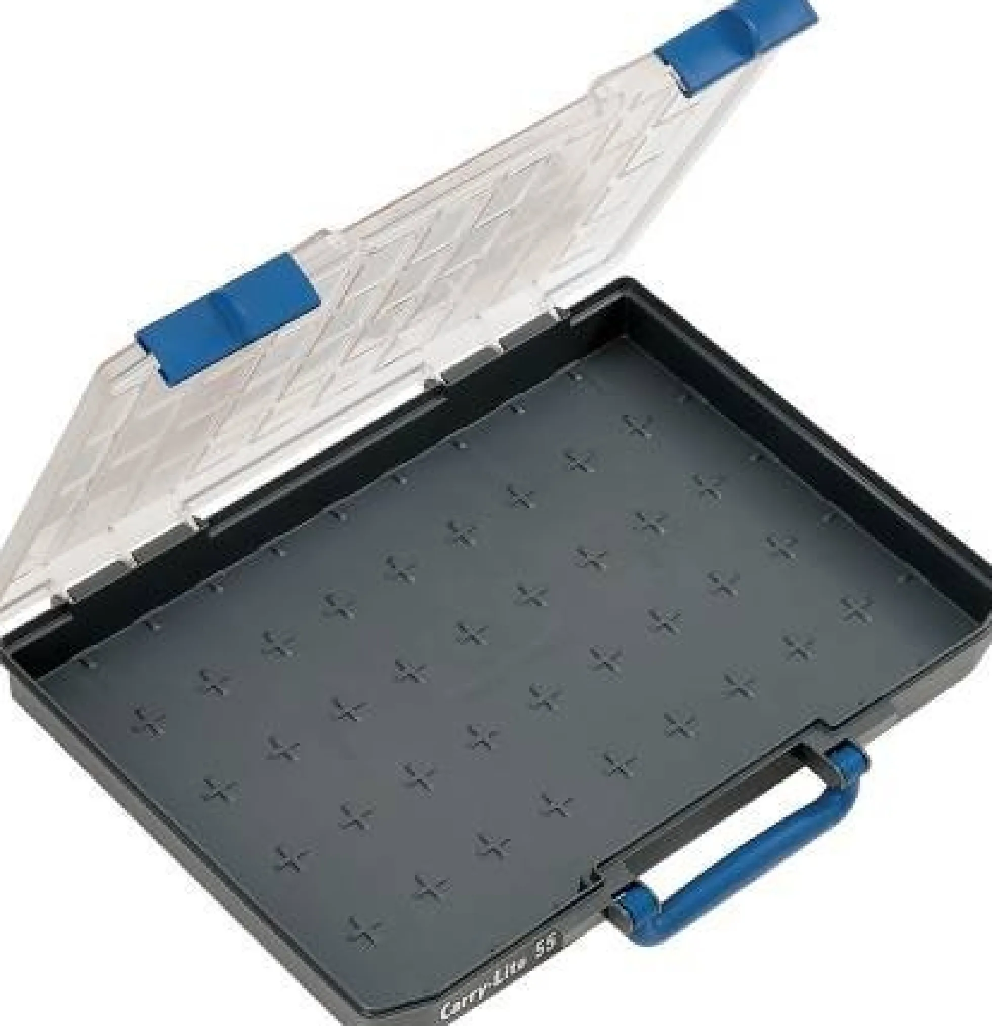 Sortimentskasse CarryLite 55 5x10-0, blå, 330 mm, 413 mm, 57 mm - Raaco