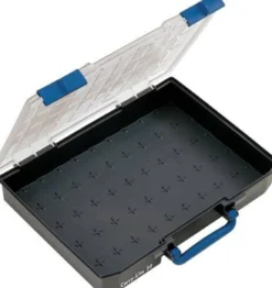 Sortimentskasse med låg, CarryLite 80 5x10-0, uden indsatse – Raaco