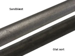 Sort nippelrør