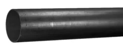 Sort rør - 6 meter