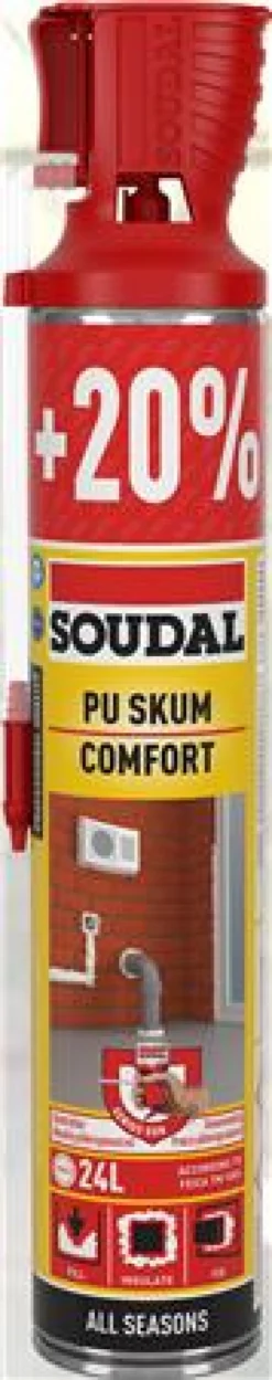 Soudafoam Comfort skum, 720 ml