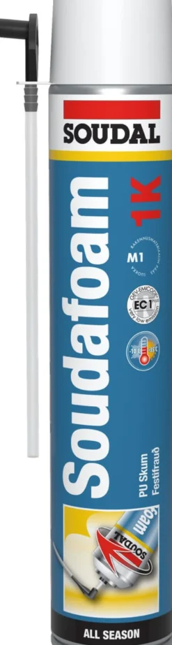 Soudafoam 1K fugeskum, 750 ml