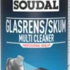 Soudal Glasrens/skum, 400 ml, hvid